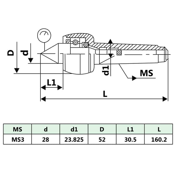 Roterande rördubb DM313 MT3/MK3