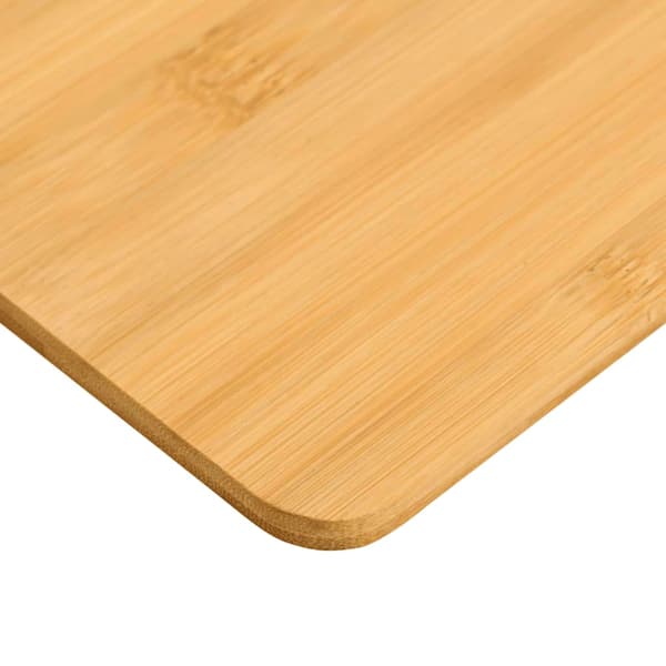 Frukosttallrikar 6 st 35x23x0,8 cm bambu