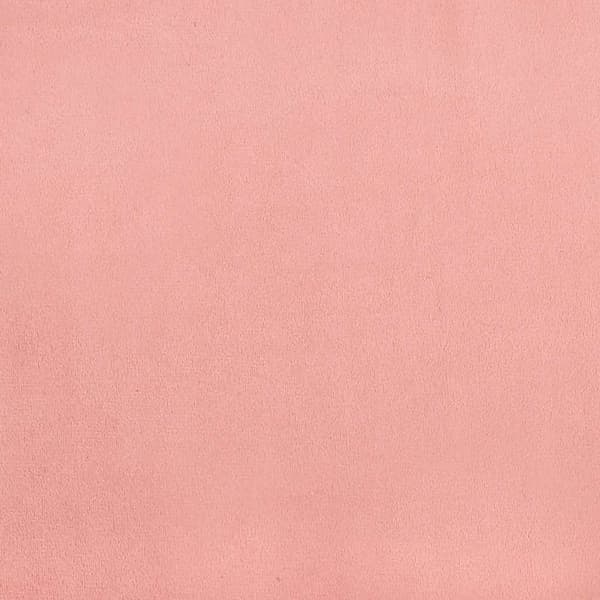 Ramsäng med madrass rosa 120x190 cm sammet