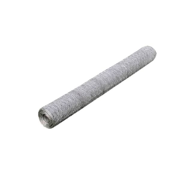 Hönsnät galvaniserat stål 25x1 m silver