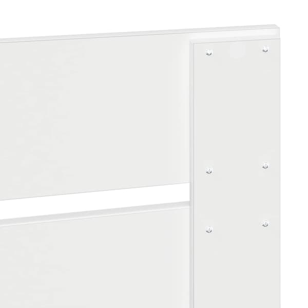 Huvudgavel Vit Konstruerat trä
