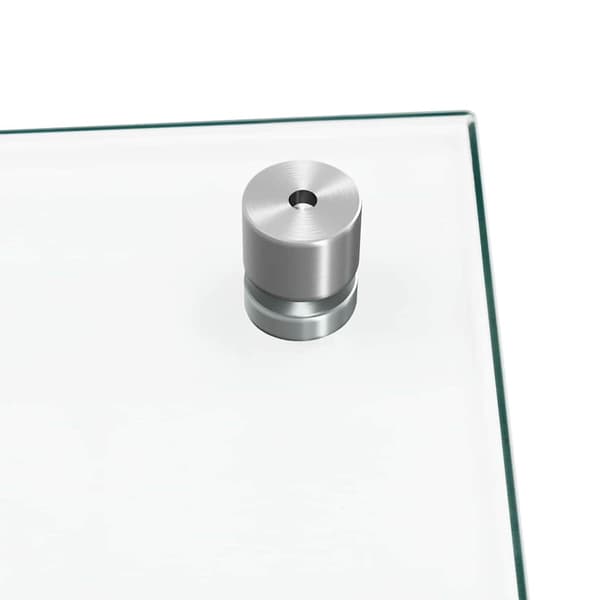 Köksskydd 2 pcs Transparent 90 x 40 cm härdat glas