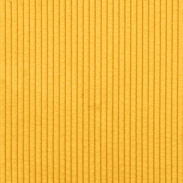 Sofakuddar 2 pcs Ljusgul 60 x 40 cm Kordread tyg