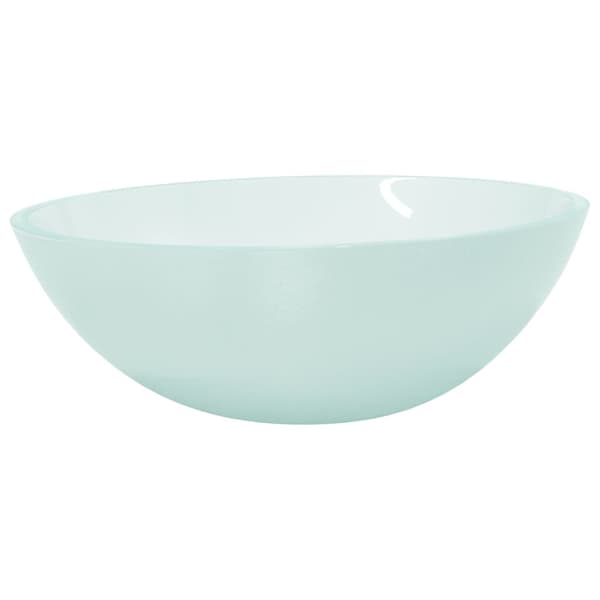 Handfat glas 50x37x14 cm frostat