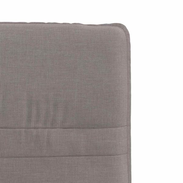 Matstolar 2 st taupe tyg