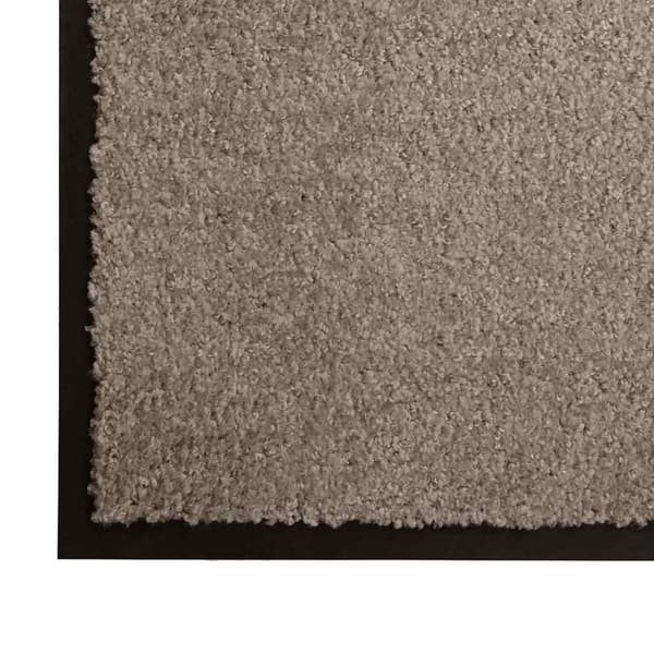 Dörrmatta Beige 60 x 40 x 1.2 cm Teddytyg