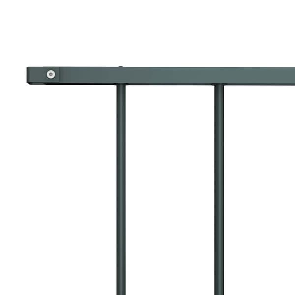 Staketpanel Woerden pulverlackerad stål 1,7x1,17 m antracit