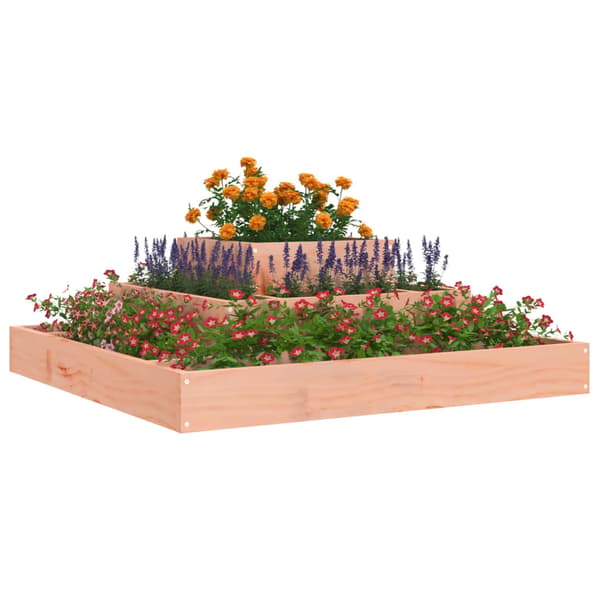Odlingslåda 80x80x27 cm massiv douglas