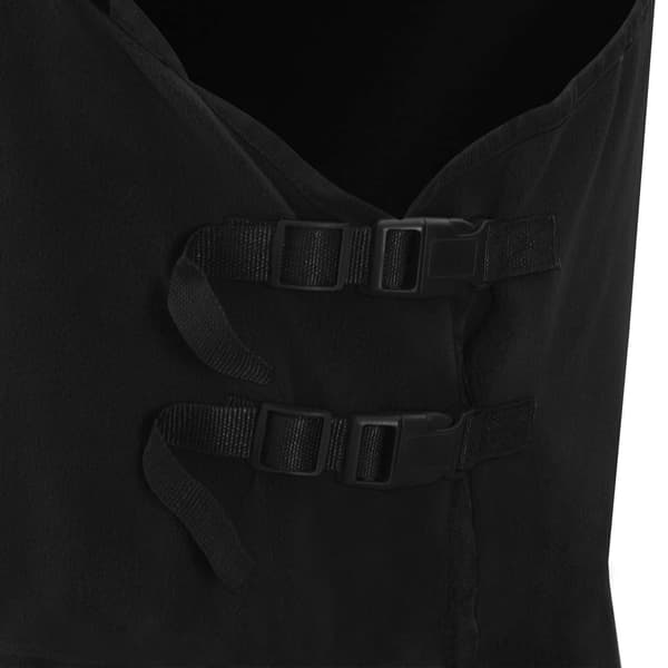 Hästdyna Svart 165 cm Polyester Fleece