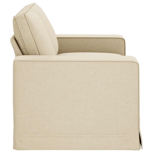 Soffa Kräm 162 x 80 x 82 cm tyg