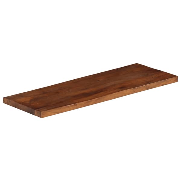 Bordsskiva 80x30x3,8 cm rektangulär massivt återvunnet trä