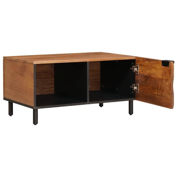 Kaffeebord Brun 80 x 50 x 40 cm Massivt mangoträ