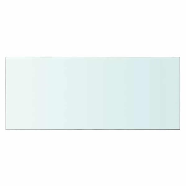 Hyllplan 2 st glas genomskinlig 70x30 cm
