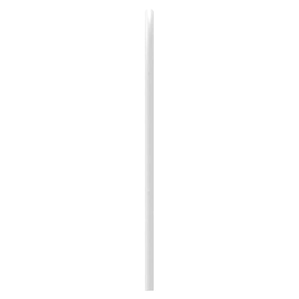 Ersättningsgavel metall vit 100 cm