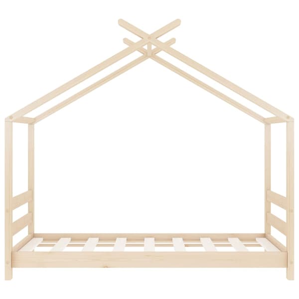 Barnsäng massiv furu 70x140 cm