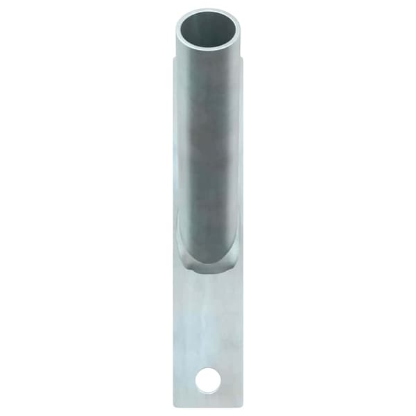 Flaggstångshållare Silver 15 x 3 x 0,35 cm Stål