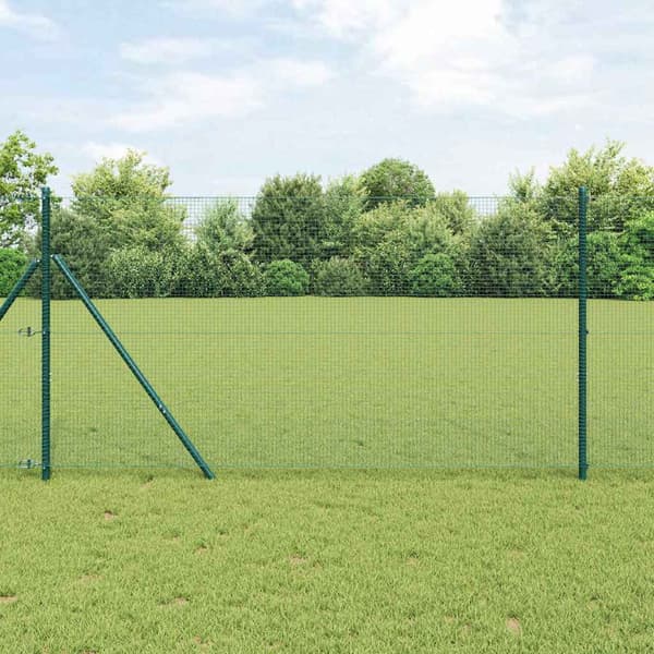 Svetsat trådstängsel 5000 x 120 cm Grön