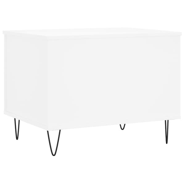 Soffbord vit 60x44,5x45 cm konstruerat trä