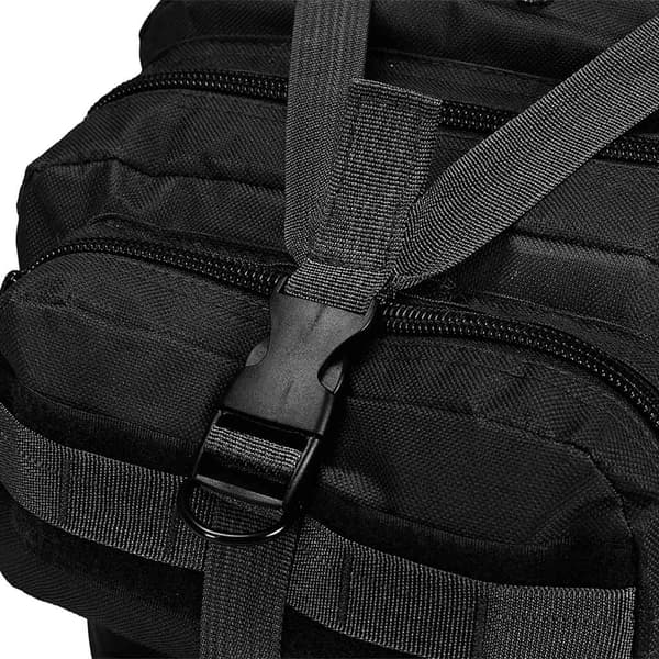Arméryggsäck 50 L svart