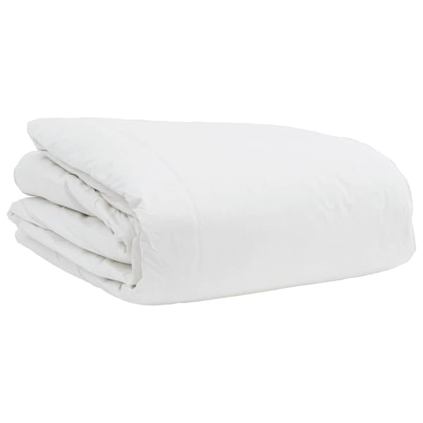 Täckeset med kudde 3 pcs Vit Dunfjäder
