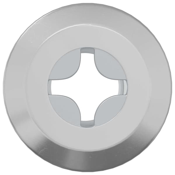 Låsmutter 12 pcs Nickel M6 x 25 mm Stål