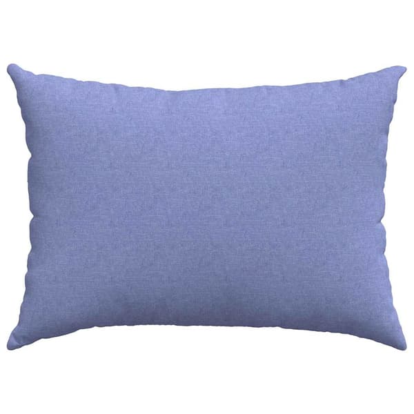 Sofakuddar 2 pcs Jeansblå 70 x 50 cm tyg