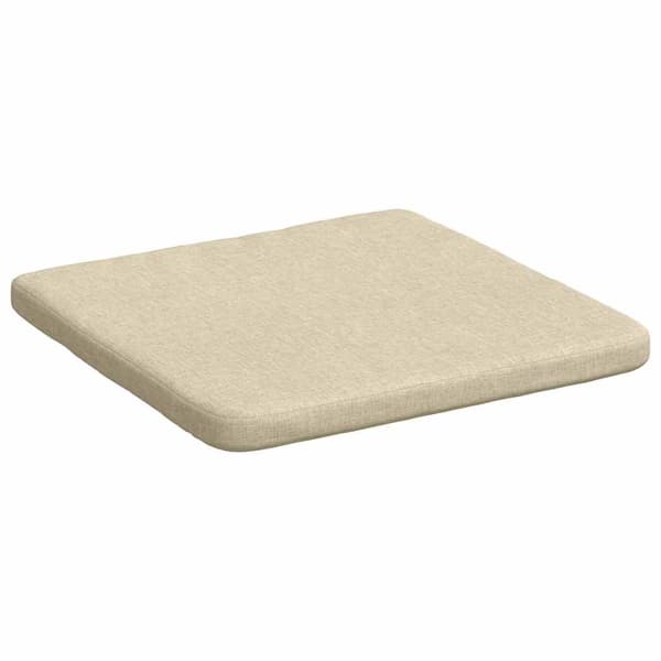 Sittkuddar 4 pcs Kräm 40 x 40 x 3 cm tyg