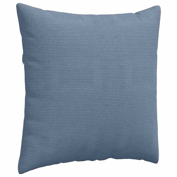 Sofakuddar 2 pcs Blå 80 x 80 cm Kordread tyg