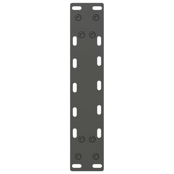 Soffbordsben antracit 2 st 30x(30-31) cm stål