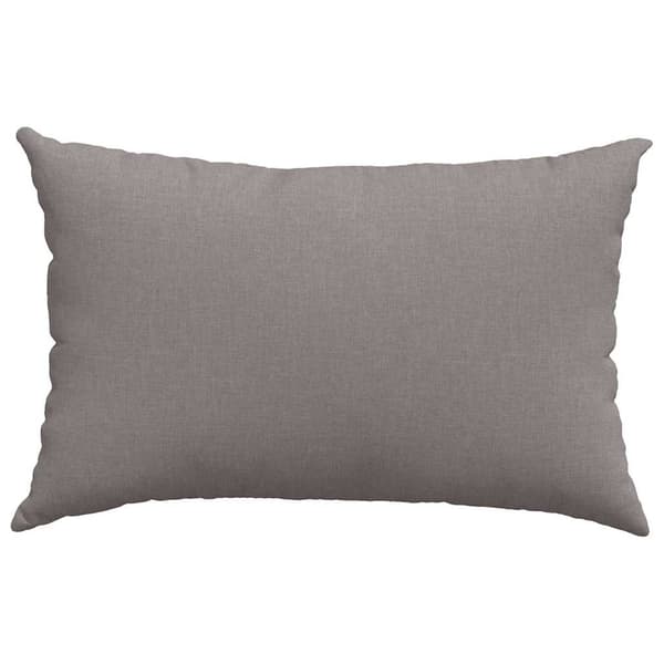 Sofakuddar 2 pcs Taupe 60 x 40 cm tyg