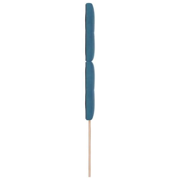 Huvudgavel Mörkblå 90 cm Sammet