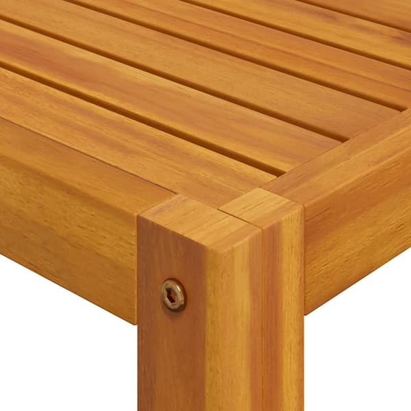 Soffbord 68x68x29 cm massivt akaciaträ