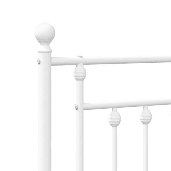 Ersättningsgavel metall vit 80 cm