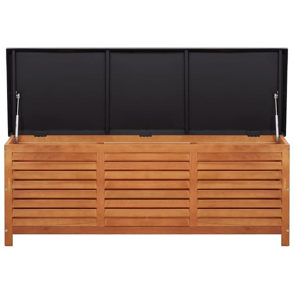 Dynbox 150x50x55 cm massivt eukalyptusträ