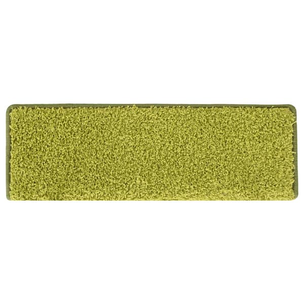 Trappmattor 30 st 65x21x4 cm gröna rektangulära kanter