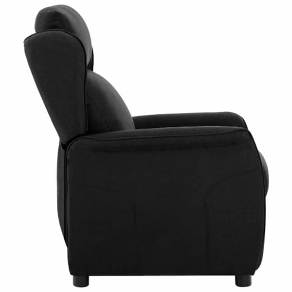 Reclinerfåtölj Svart 66.5 x 94 x 101.5 cm Polyester