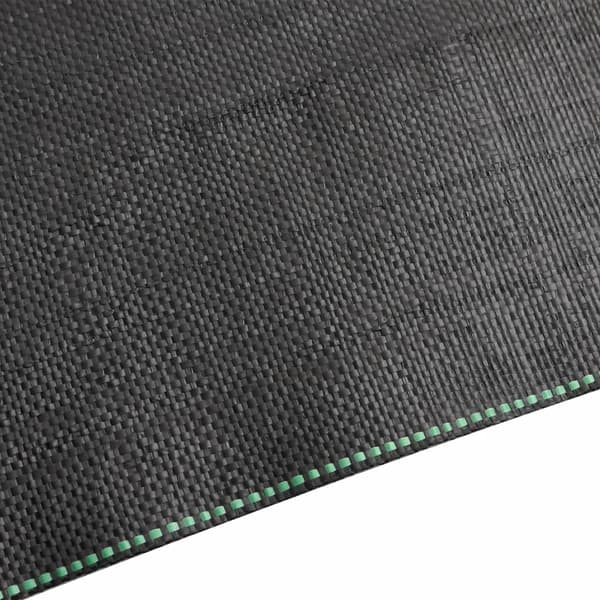 Ogräsmatta svart 1x25 m PP