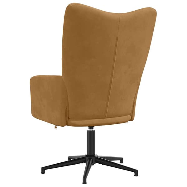 Vilstol brun sammet
