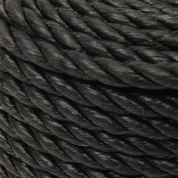 Rep svart 14 mm 25 m polypropen