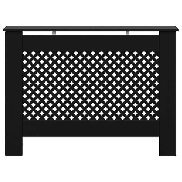 Elementskydd svart 112x19x81,5 cm MDF