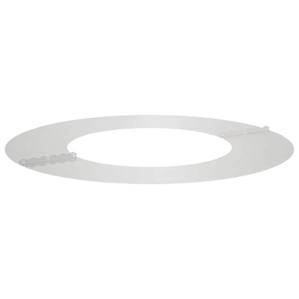 lämplig för Flat Trädringar 5 pcs Silver Ø40 / 70 cm