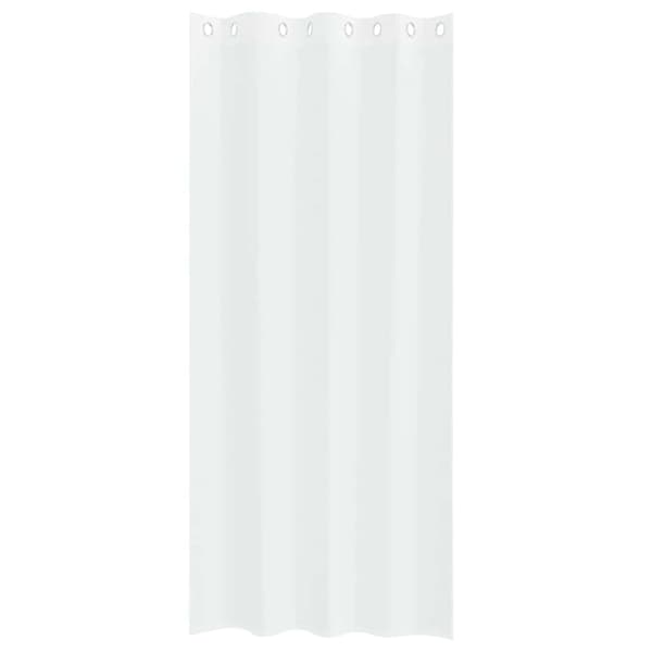 Voile Gardin 2 st Vit 245 x 140 cm Polyester