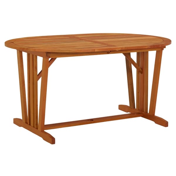 Trädgårdsbord 200x100x75 massivt eukalyptusträ