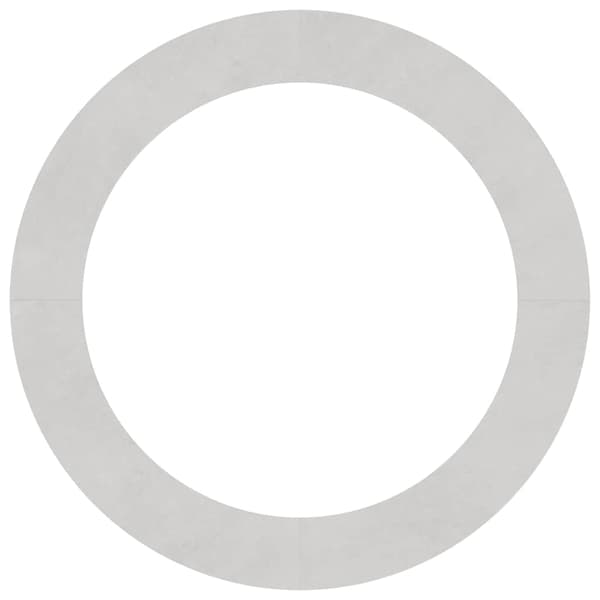 lämplig för Flat Trädringar 5 st Silver Ø90/120 cm