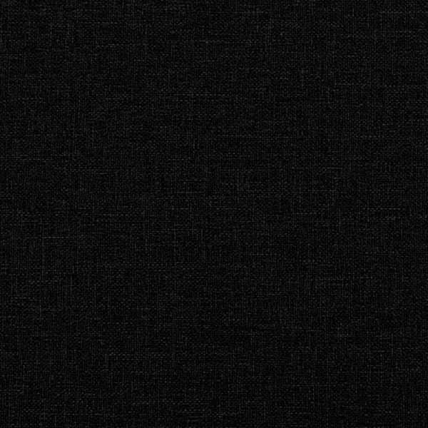 Headboard Cushion "Hanko" Black 180 cm Fabric