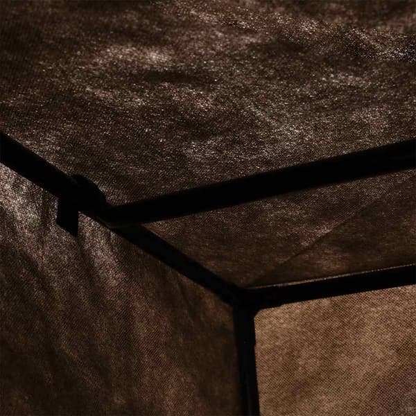 Garderob brun 75x50x160 cm