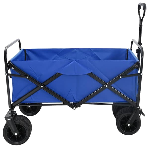Fällvagn Blå 89 x 63 x 96 cm Stål och Polyester Oxford