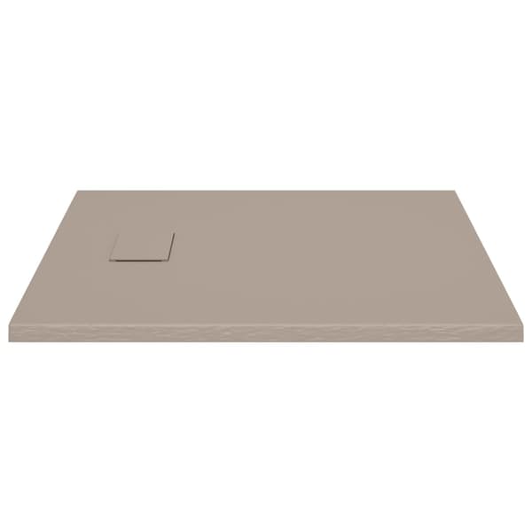 Duschkar SMC brun 90x80 cm