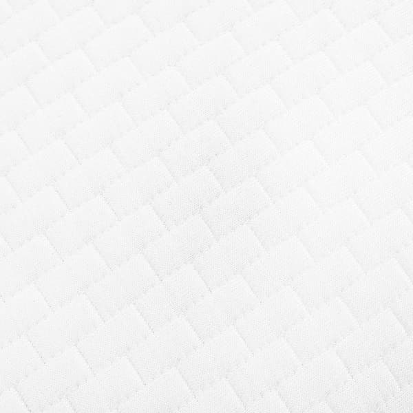 Sovkudde Enfärgad Vit 80 x 40 x 12,5 cm Minneskum