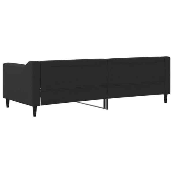 Dagbädd svart 80x200 cm tyg